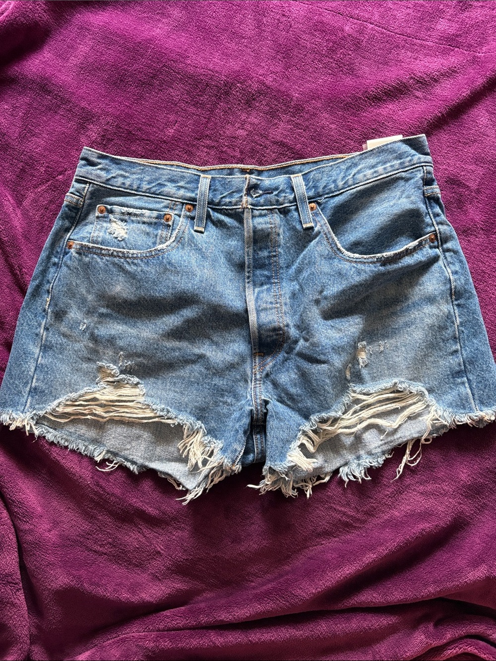 Levi’s Denim Cut-off shorts